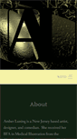 Mobile Screenshot of amberluning.com