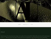 Tablet Screenshot of amberluning.com